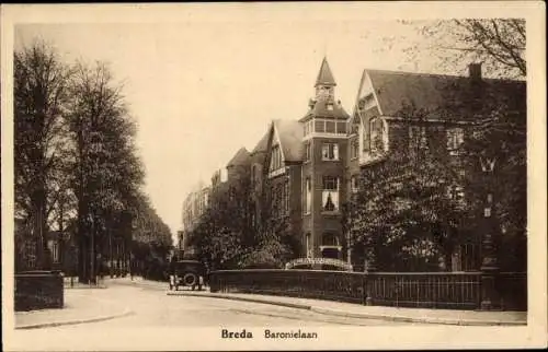 Ak Breda Nordbrabant Niederlande, Baronielaan