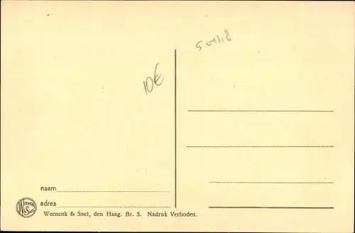 Ak Breda Nordbrabant Niederlande, Inf. Kazerne