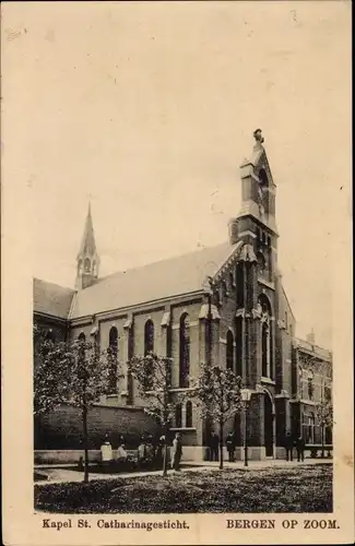 Ak Bergen op Zoom Nordbrabant Niederlande, Kapel St. Catharinagesticht