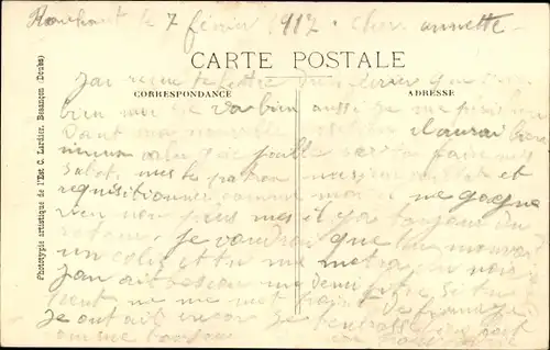 Ak Ronchamp Haute Saône, La Gare, Gleisansicht