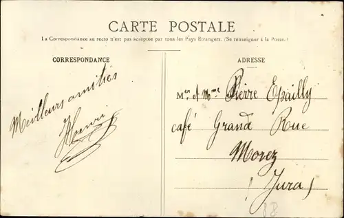 Ak Rambervillers Vosges, La Gare