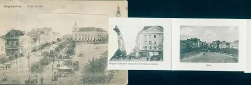 Leporello Ak Nagykanizsa Großkirchen Ungarn, Stadtansichten