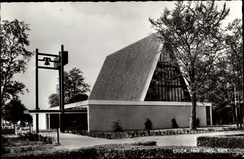 Ak Erica Emmen Drenthe Niederlande, Ned. Herv. Kerk