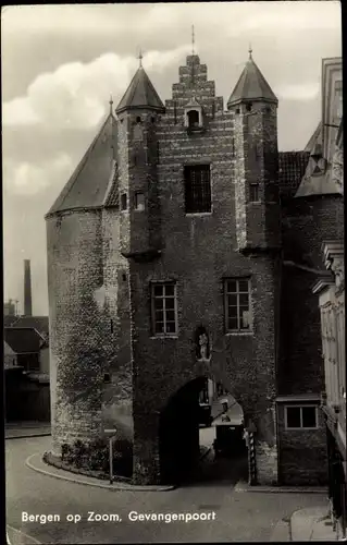 Ak Bergen op Zoom Nordbrabant Niederlande, Gevangenpoort