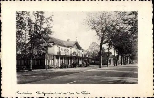 Ak Soesterberg Utrecht Niederlande, Radermakerstraat met huis ten Halve