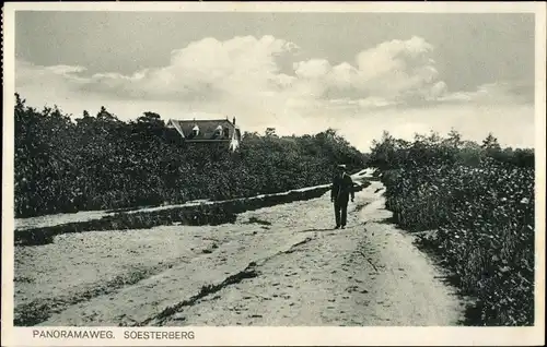 Ak Soesterberg Utrecht Niederlande, Panoramaweg