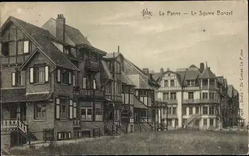 Ak La Panne De Panne Westflandern, Le Square Bonzel