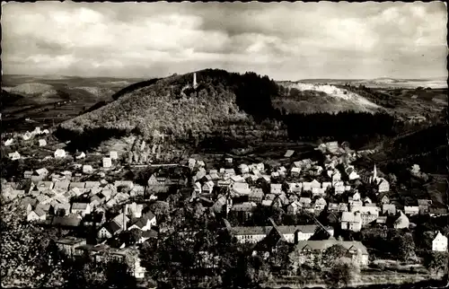 Ak Niedermarsberg Marsberg im Sauerland, Gesamtansicht