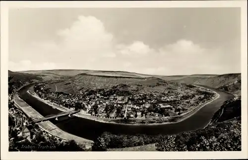 Ak Traben Trarbach an der Mosel, Panorama