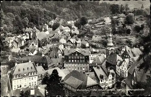 Ak Monschau Montjoie in der Eifel, Blick von der Umgehungsstraße