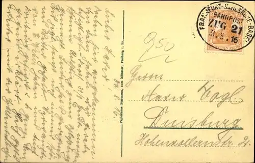 Ak Freiburg im Breisgau, Universität