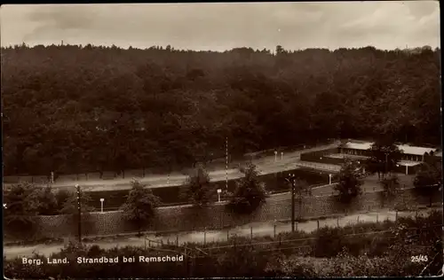 Ak Remscheid im Bergischen Land, Strandbad