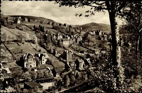 Ak Lauscha in Thüringen, Panorama vom Ort