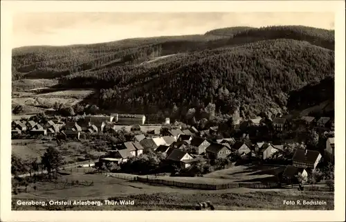 Ak Arlesberg Geraberg in Thüringen, Panorama