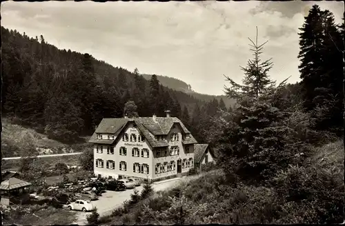 Ak Zwickgabel Baiersbronn im Schwarzwald, Gasthaus Pension zum Mohren