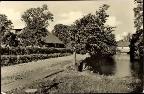 Ak Putgarten Rügen, Dorfmotiv