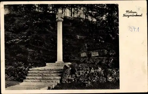 Ak Möhren Treuchtlingen im Altmühltal Mittelfranken, Kriegerdenkmal