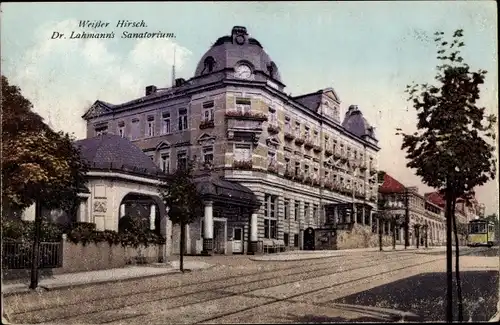 Ak Dresden Weißer Hirsch, Dr. Lahmanns Sanatorium