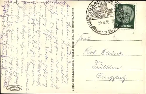 Ak Xanten am Niederrhein, Clever Tor