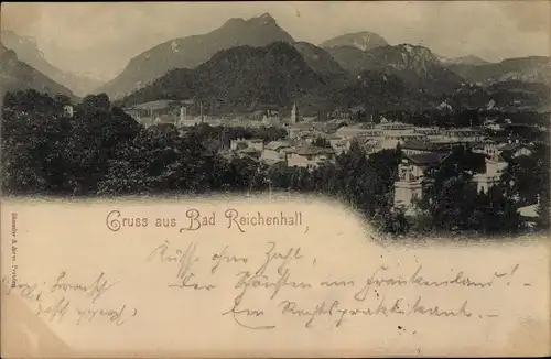 Ak Bad Reichenhall in Oberbayern, Ortsansicht