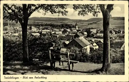 Ak Treuchtlingen im Altmühltal Mittelfranken, Blick vom Perlachberg