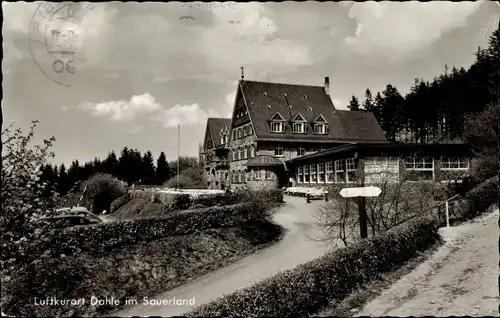 Ak Dahle Altena im Sauerland, Teilansicht