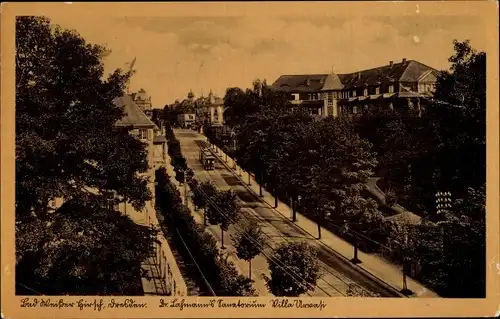 Ak Dresden Weißer Hirsch, Dr. Lahmanns Sanatorium