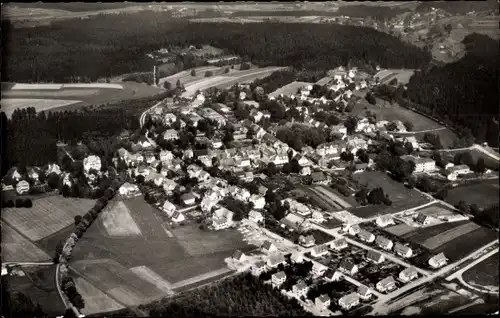 Ak Königsfeld im Schwarzwald Baden, Luftbild