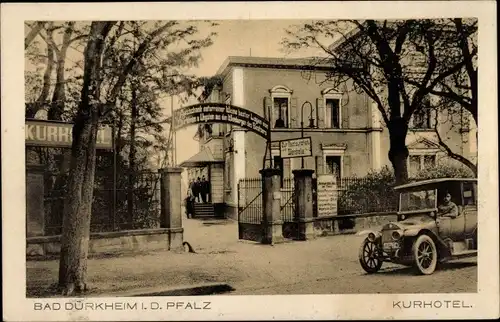 Ak Bad Dürkheim in der Pfalz, Kurhotel