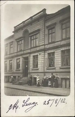 Foto Ak Deutschland, Wohnhaus, Schuhmacher