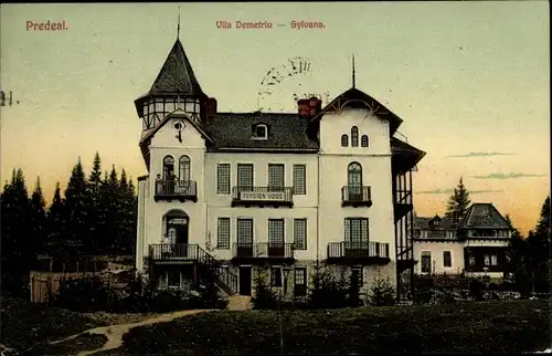 Ak Predeal Rumänien, Villa Demetriu, Sylvana