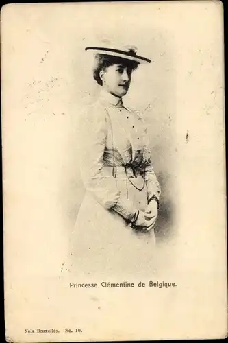 Ak Princesse Clémentine de Belgique