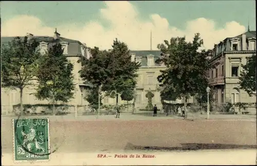 Ak Spa Wallonien Lüttich, Palais de la Reine