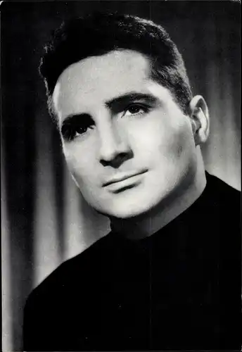 Ak Schauspieler und Sänger Freddy Quinn, Portrait