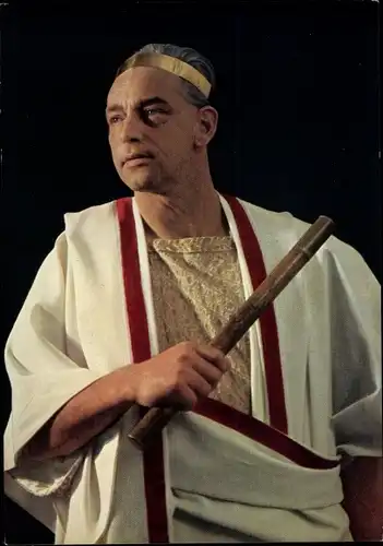Ak Passionsspiele Oberammergau 1970, Martin Magold als Pilatus