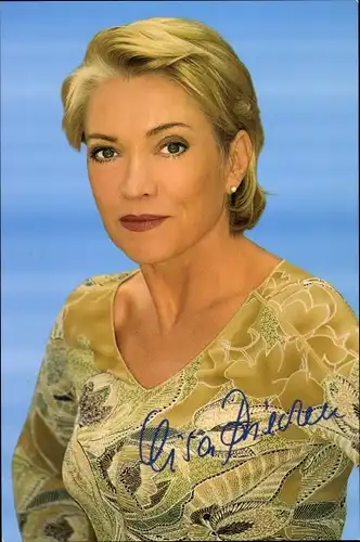 Ak Schauspielerin Lisa Riecken, Portrait, Autogramm, Gute Zeiten Schlechte Zeiten, RTL