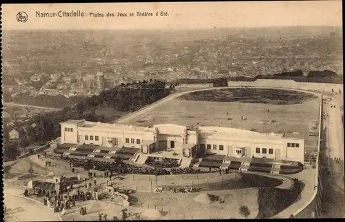 Ak Namur Wallonien, Citadelle, Plaine des jeux et Theatre d'ete