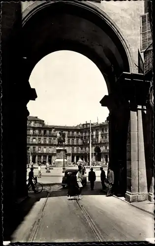 Ak Madrid Spanien, Plaza Mayor