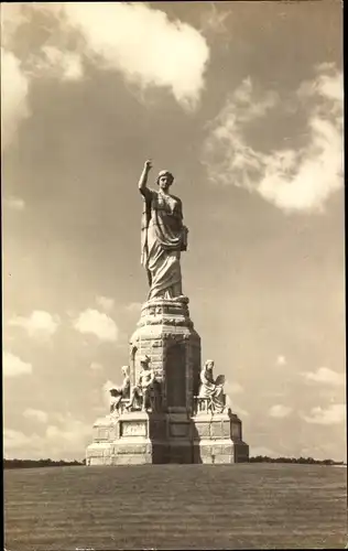 Ak Plymouth Massachusetts USA, Nationaldenkmal