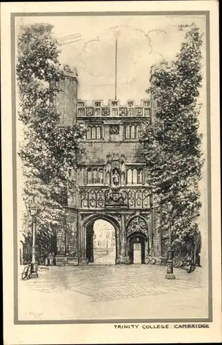 Ak Cambridge East England, Trinity College