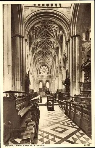 Ak Oxford Oxfordshire England, Christ Church Cathedral