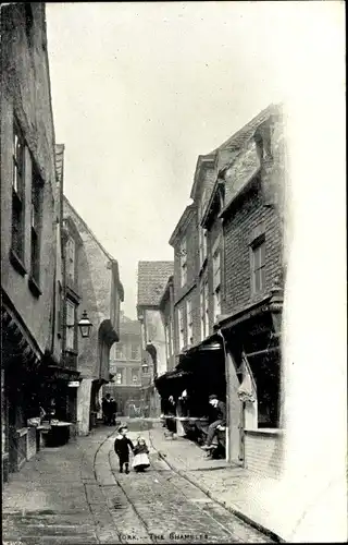 Ak York Yorkshire England, The Shambles