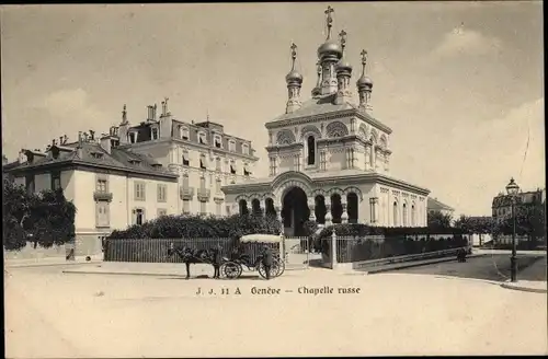 Ak Genève Genf Schweiz, Chapelle russe