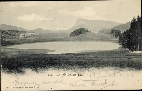 Ak Vallée de Joux Kanton Waadt, Lac Ter