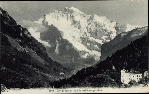 Ak Interlaken Kanton Bern Schweiz, Jungfrau