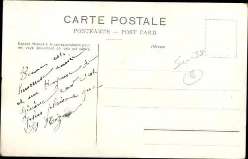 Ak Genève Genf Schweiz, Grand Hôtel Beau Rivage