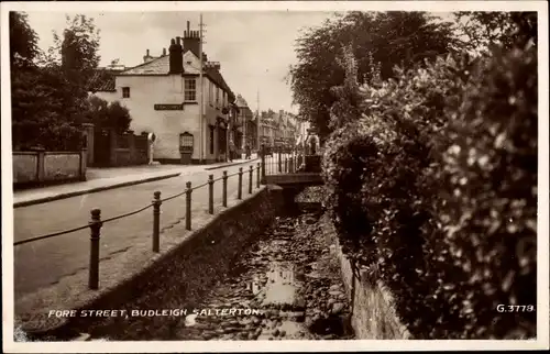 Ak Budleigh Salterton Devon England, Fore Street