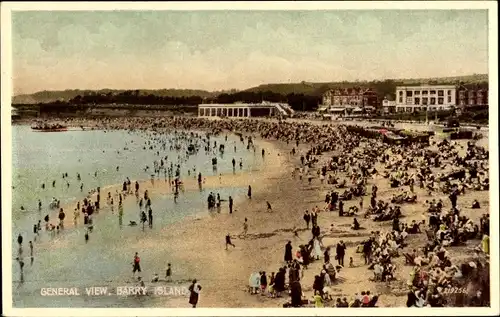Ak Barry Wales, Beach, General View