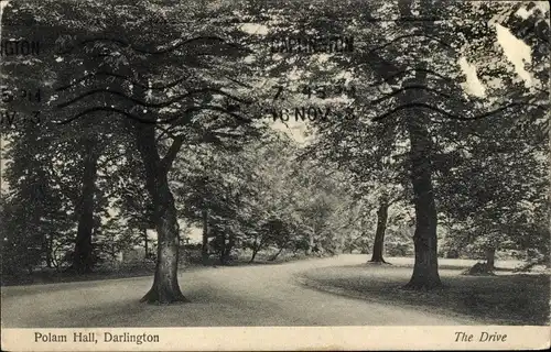 Ak Darlington Durham England, Polam Hall