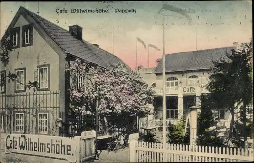 Ak Dresden Schönfeld Weißig Pappritz, Cafe Wilhelmshöhe
